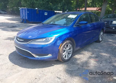 2015 Chrysler 200 Limited из США, поврежденный, VIN 1C3CCCAB9FN722346